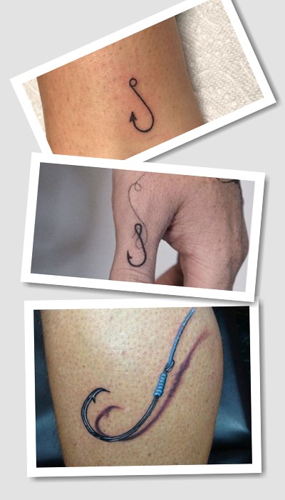 Цікаві татуювання гачок та їхні значення