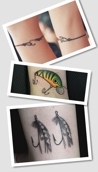 Татуювання з образом гачка