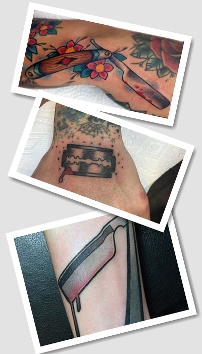 Татуювання лезо у Києві