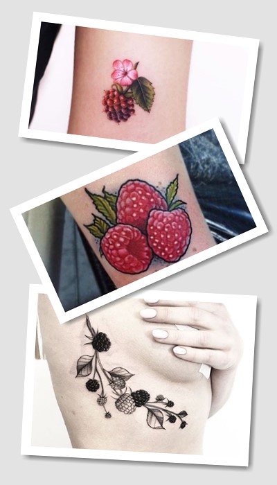 Значення та символіка тату малини і ожини