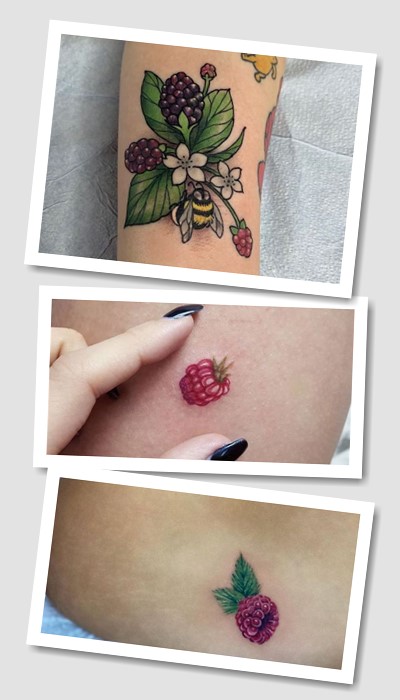 Хто і чому наносить татуювання малини і ожини 