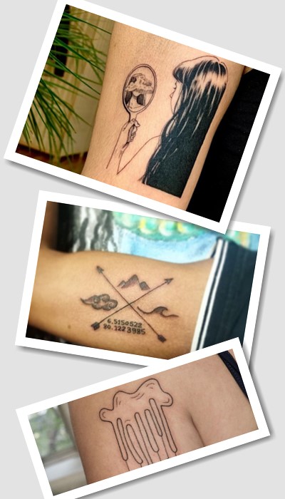 Красиві тату небо і хмари з цікавим значенням