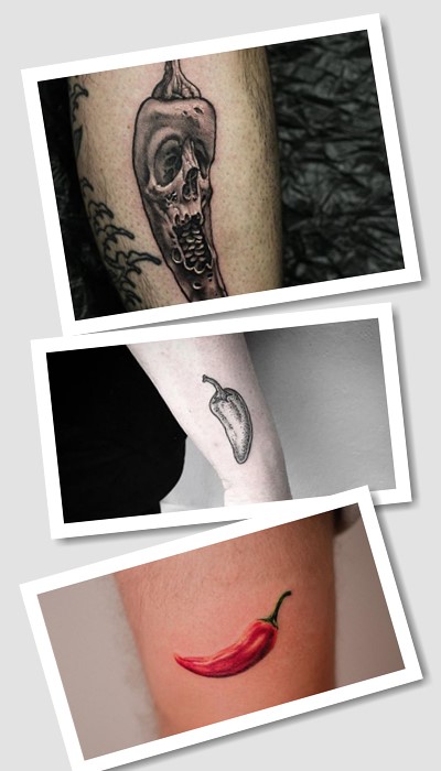 З чим поєднують Татуювання перця