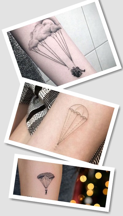 Татуювання парашута варіанти