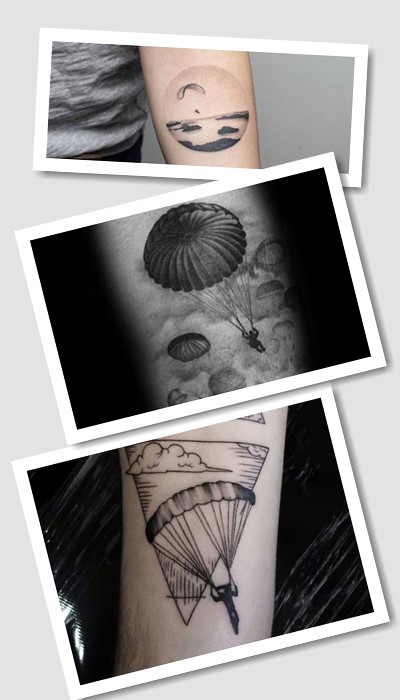 Татуювання парашут у Києві