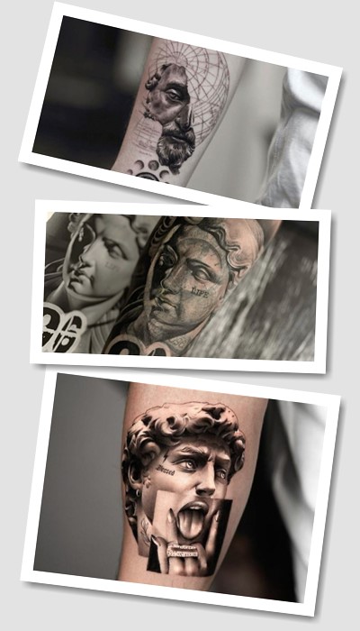 Тату скульптура 