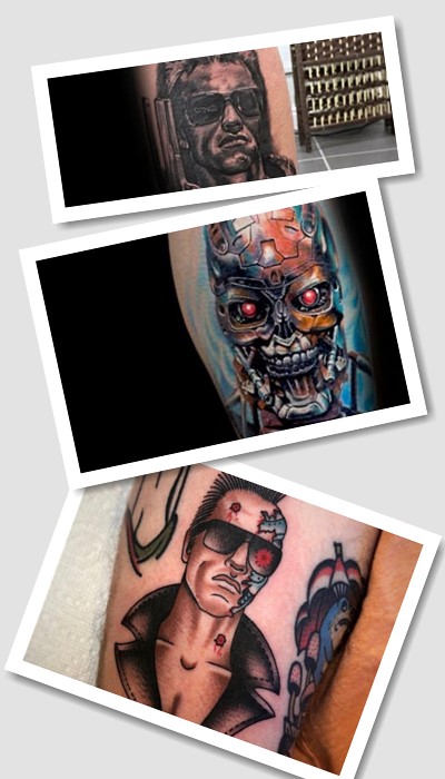 Тату Термінатор варіанти