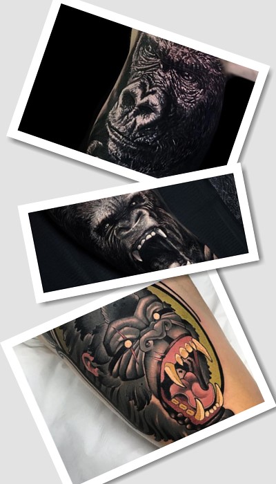 Татуювання горила, Кінг Конг