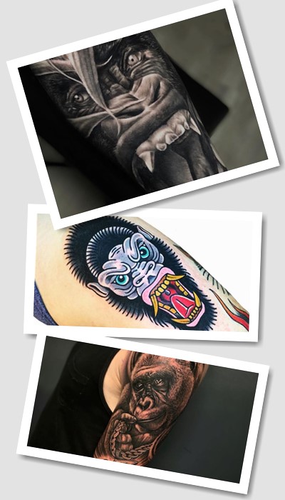 Тату горила у Києві
