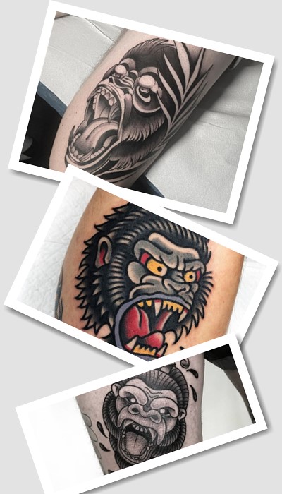 З чим поєднують Тату горила 