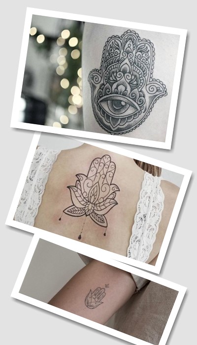 Тату Хамса варіанти