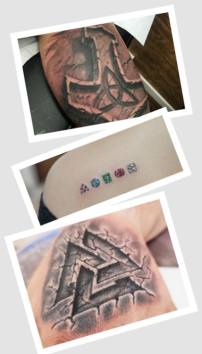 Тату камінь – це символ стабільності