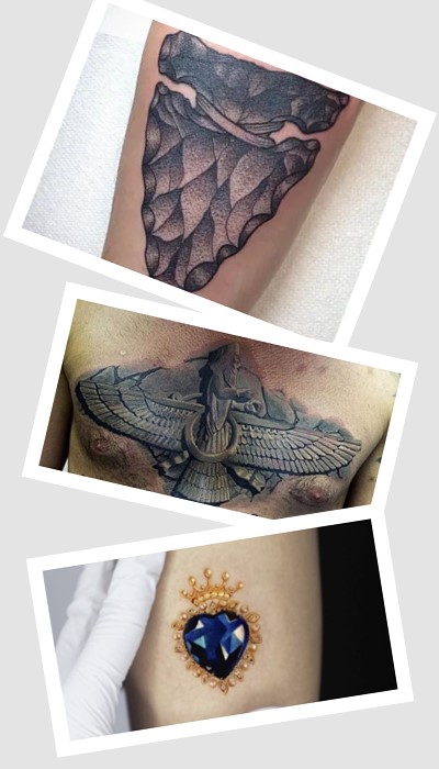  татуювання з каменями