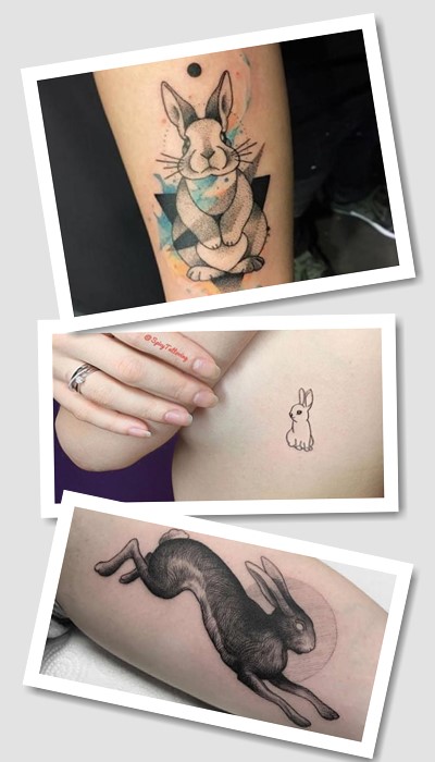 тату кролик або тату заєць у Києві