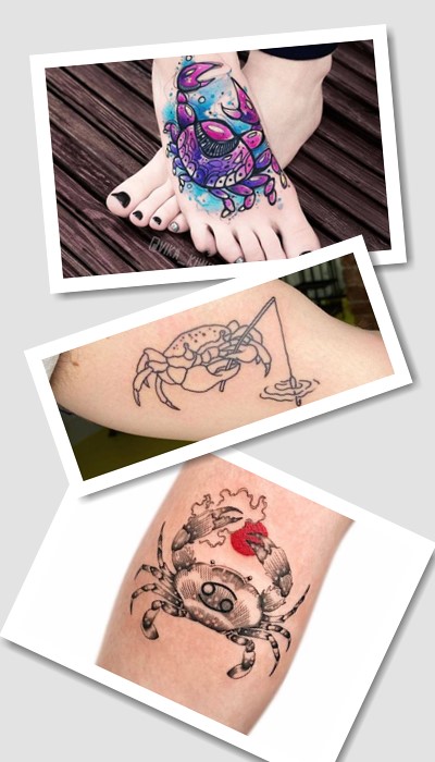 що означає Тату краб 