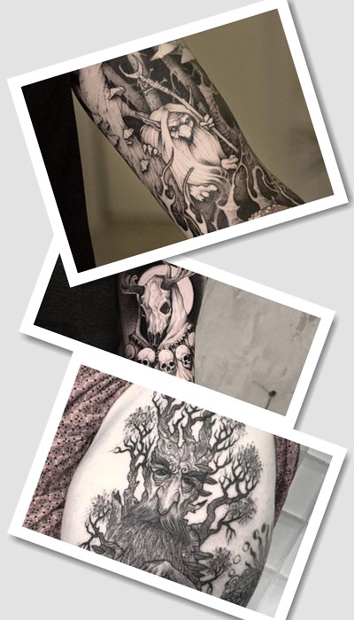 Татуювання лісовик