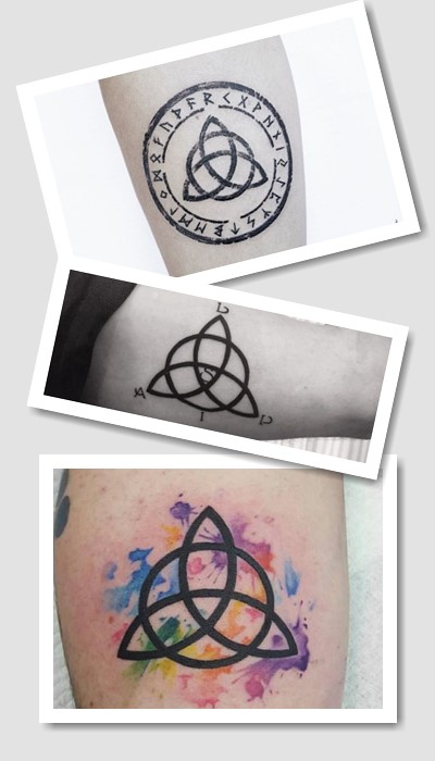 Історія символізму Трикветр тату