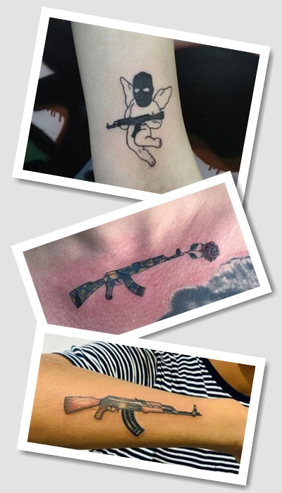 Татуювання автомат у Києві