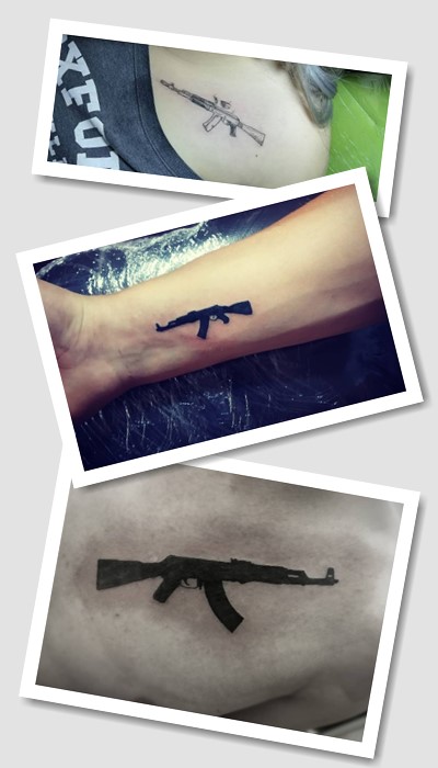 Види зброї для тату
