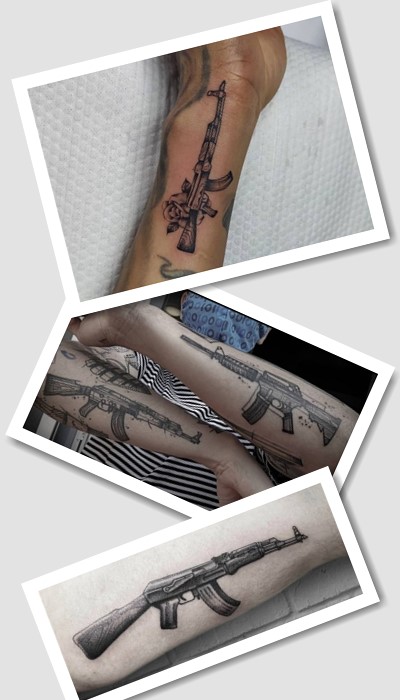 Стилі та кольори тату автомат