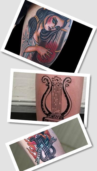 Тату арфа значення