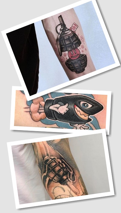 Тату граната значення