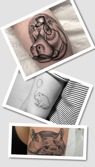 Тату бегемот цікаве значення