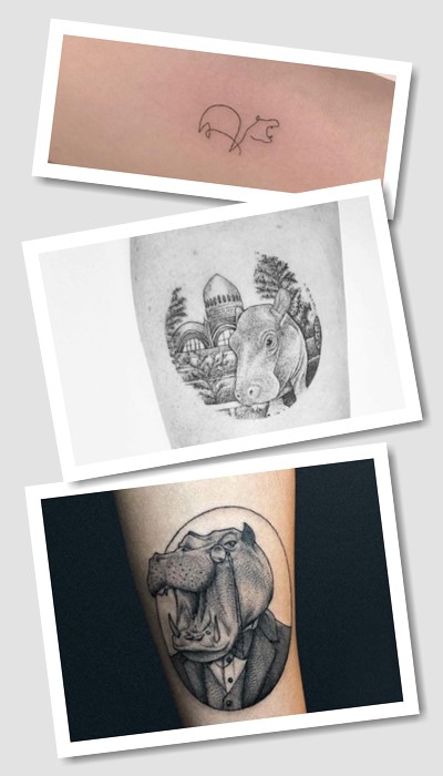 Татуювання бегемот значення