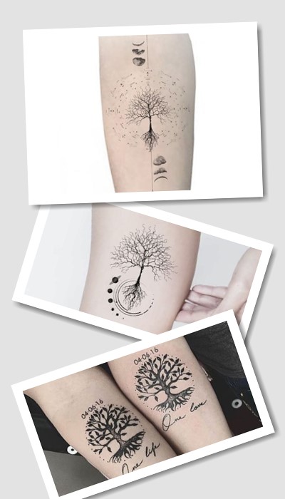 Тату дерево життя – красивий візерунок з глибоким позитивним символізмом