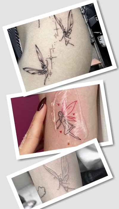 варіанти втілення тату фея