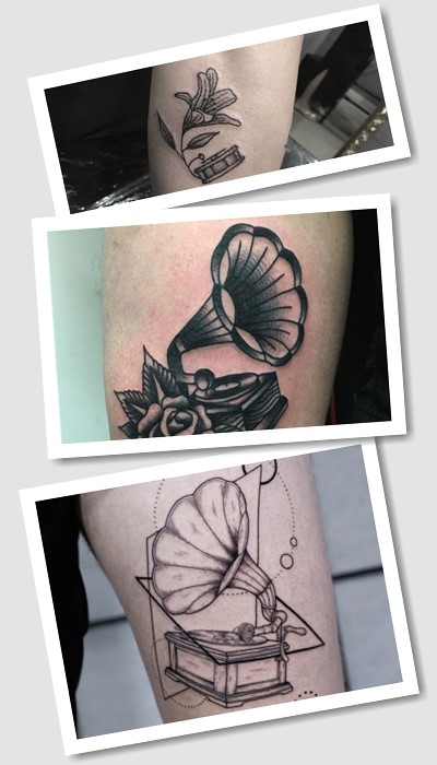 Що татуювання грамофон я говорить про людину