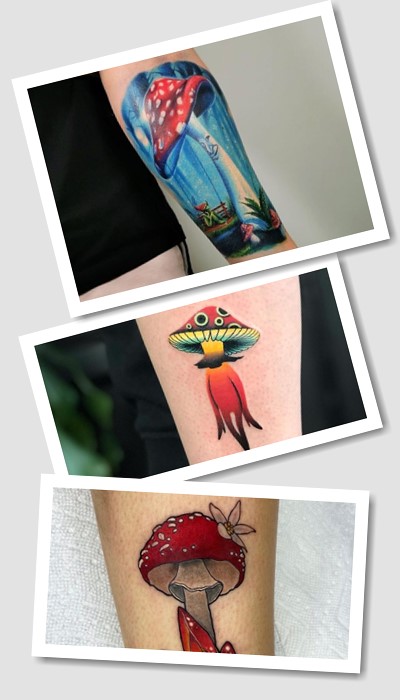 Татуювання гриб