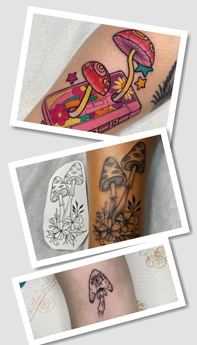 Оригінальне значення татуювання гриб