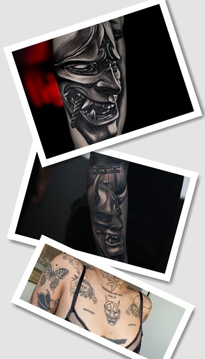 Маска Ханья тату символізує