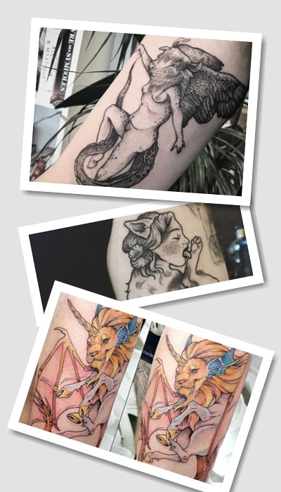 Тату химера що означає