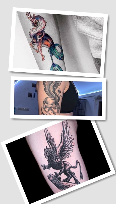 тату химера як зобразити