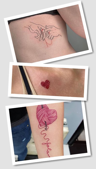 історія тату Червона нитка 