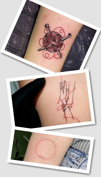 червона нитка тату що означає