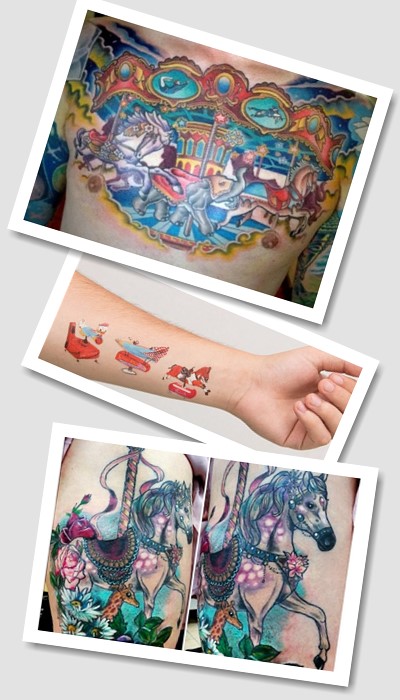 ТОП красивих татуювань карусель зі значенням