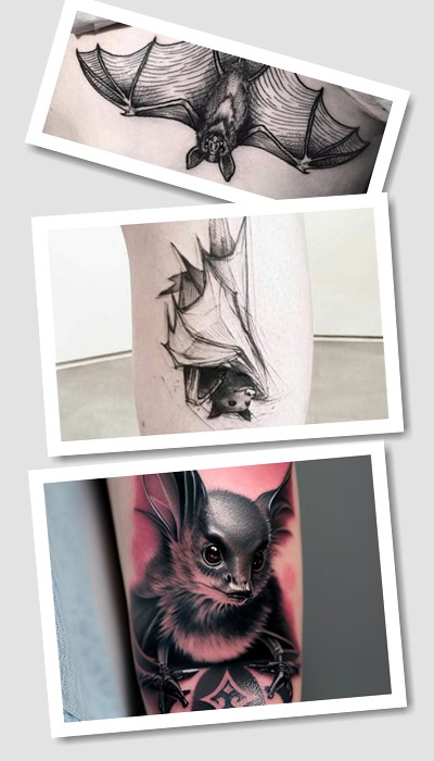 Цікаве про татуювання кажан