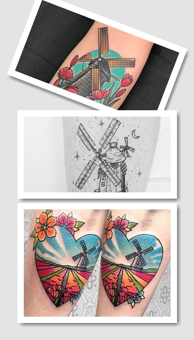 Татуювання млин