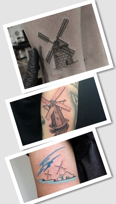 Де набивають тату млин