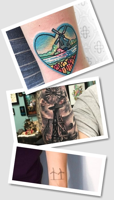 значення татуювання млин