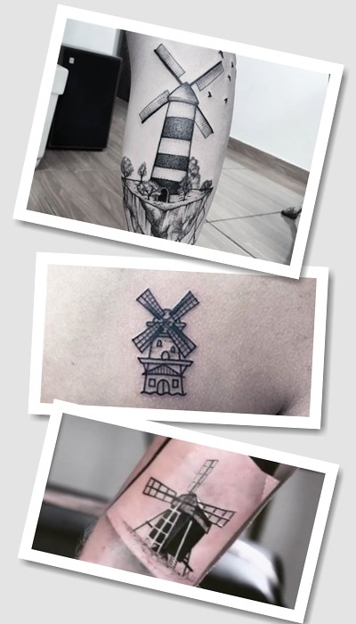 Кому підходить татуювання млин