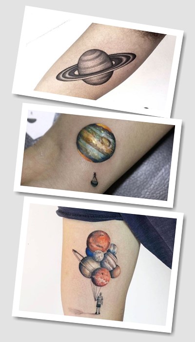 Татуювання Юпітер та Сатурн значення