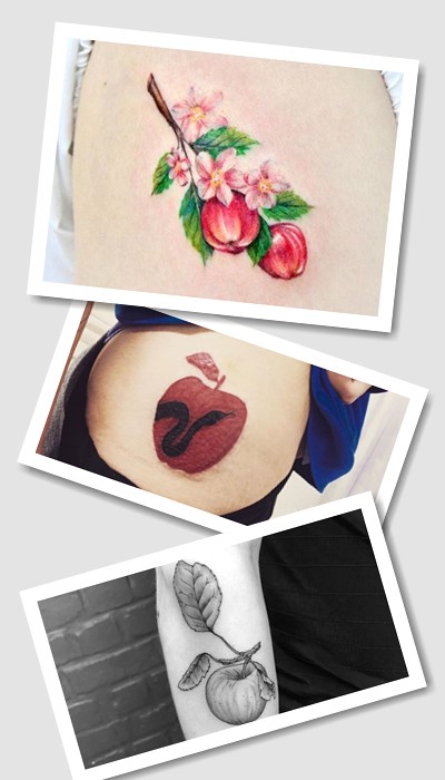 Кращі татуювання яблуко зі значенням