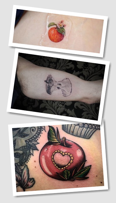 Що означає татуювання з яблуком?
