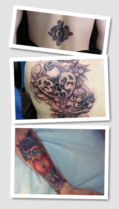 Тату замочок та замкова щілина  cbvdjkspv