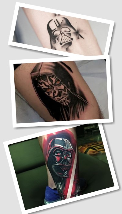 татуювання із зображенням Дарта Вейдера