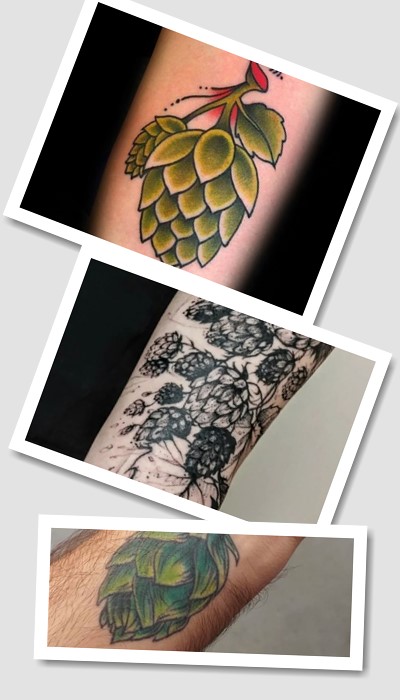 ТОП татуювань хміль та значення